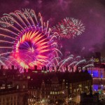 Fuegos artificiales y fin de año en Londres